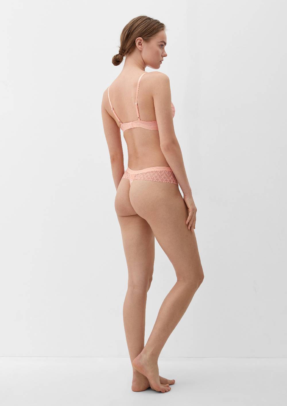 S.Oliver String mit Spitzendetails Kostenloser Versand international