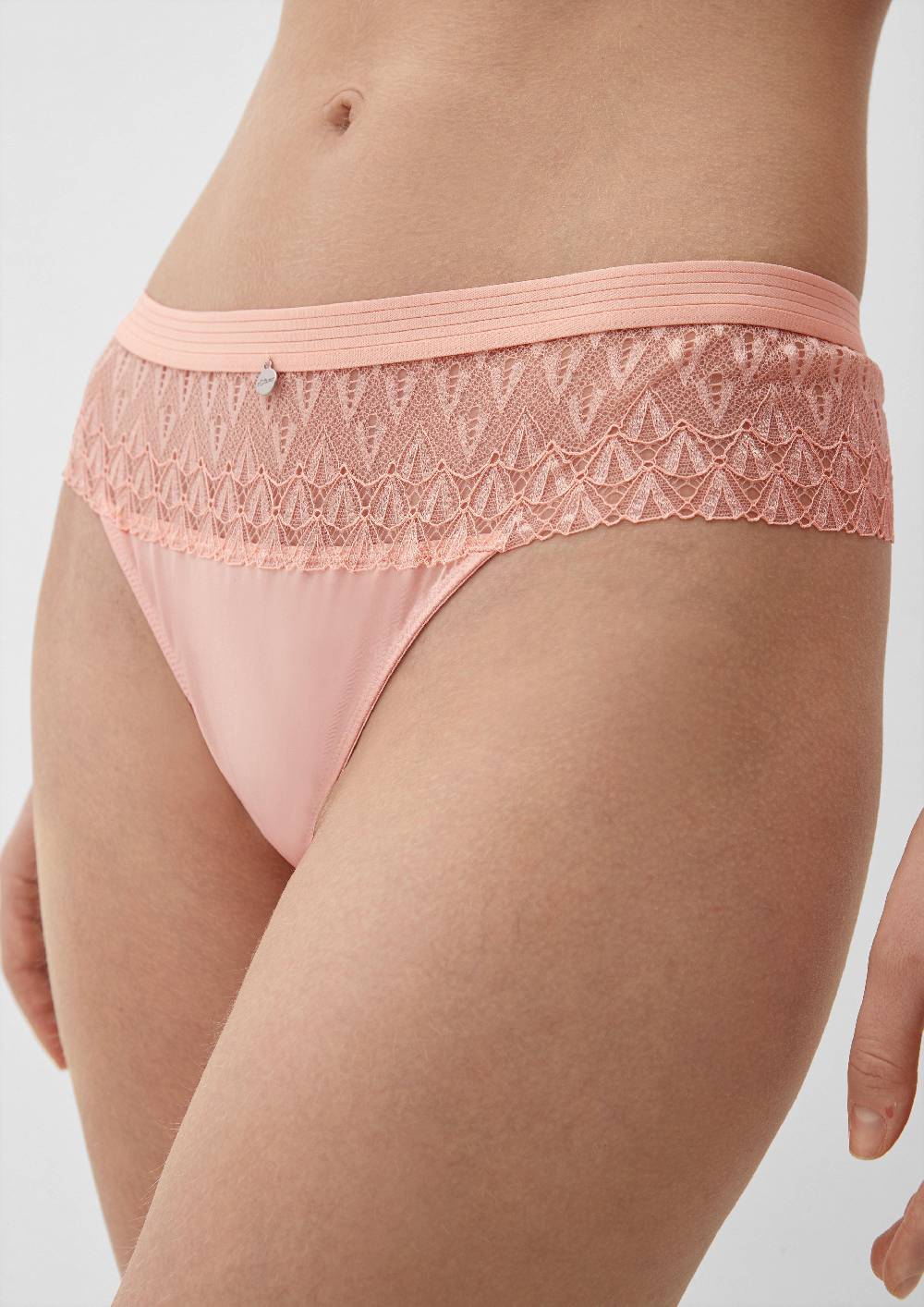 S.Oliver String mit Spitzendetails Kostenloser Versand international
