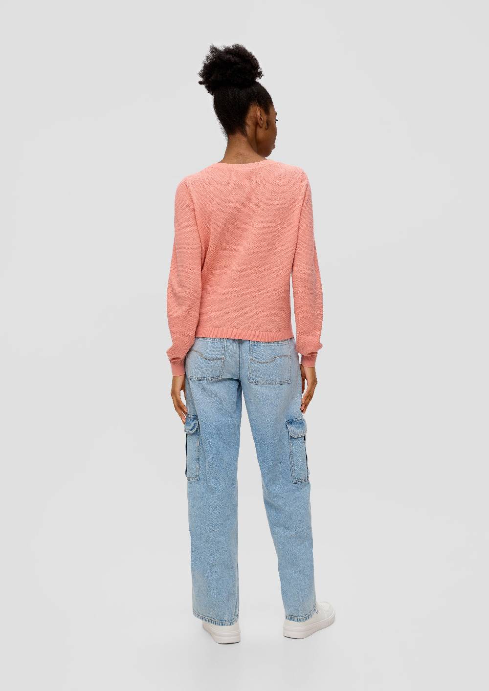 S.Oliver Strickpullover mit Dobby-Struktur Verkauf