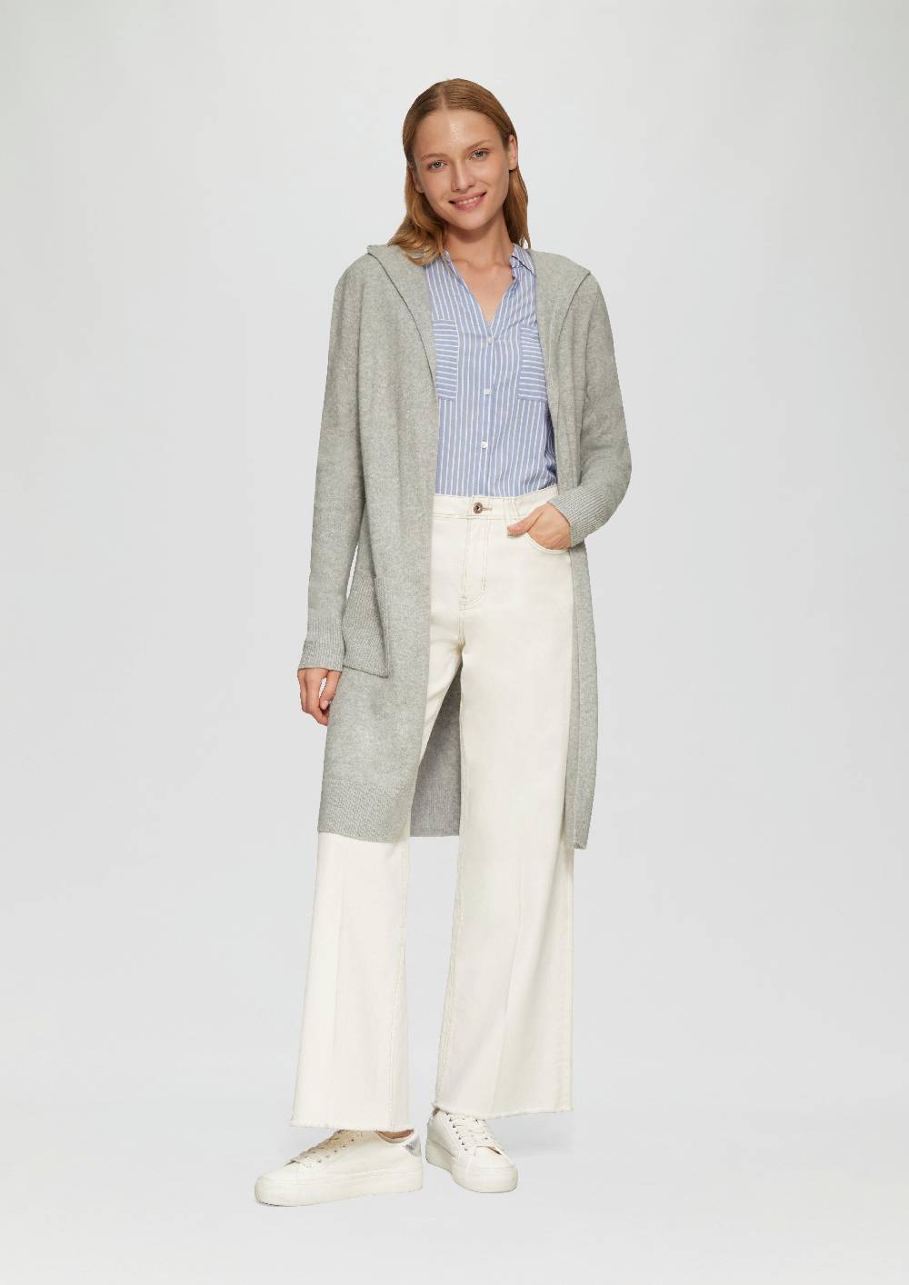 S.Oliver Long-Cardigan mit Kapuze Angebote