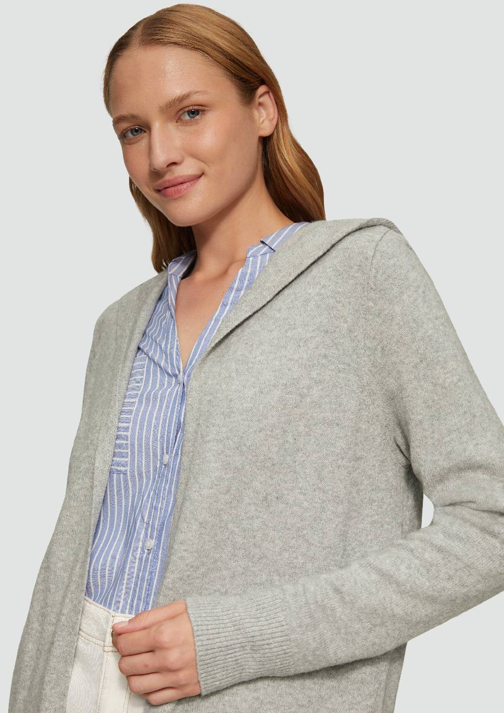 S.Oliver Long-Cardigan mit Kapuze Angebote
