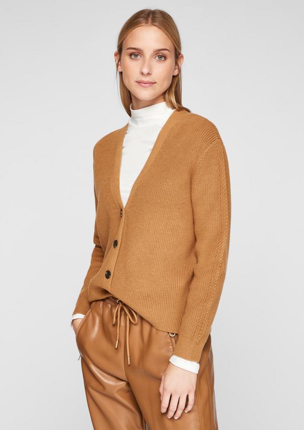S.Oliver Cardigan aus Baumwollmix Hotsell