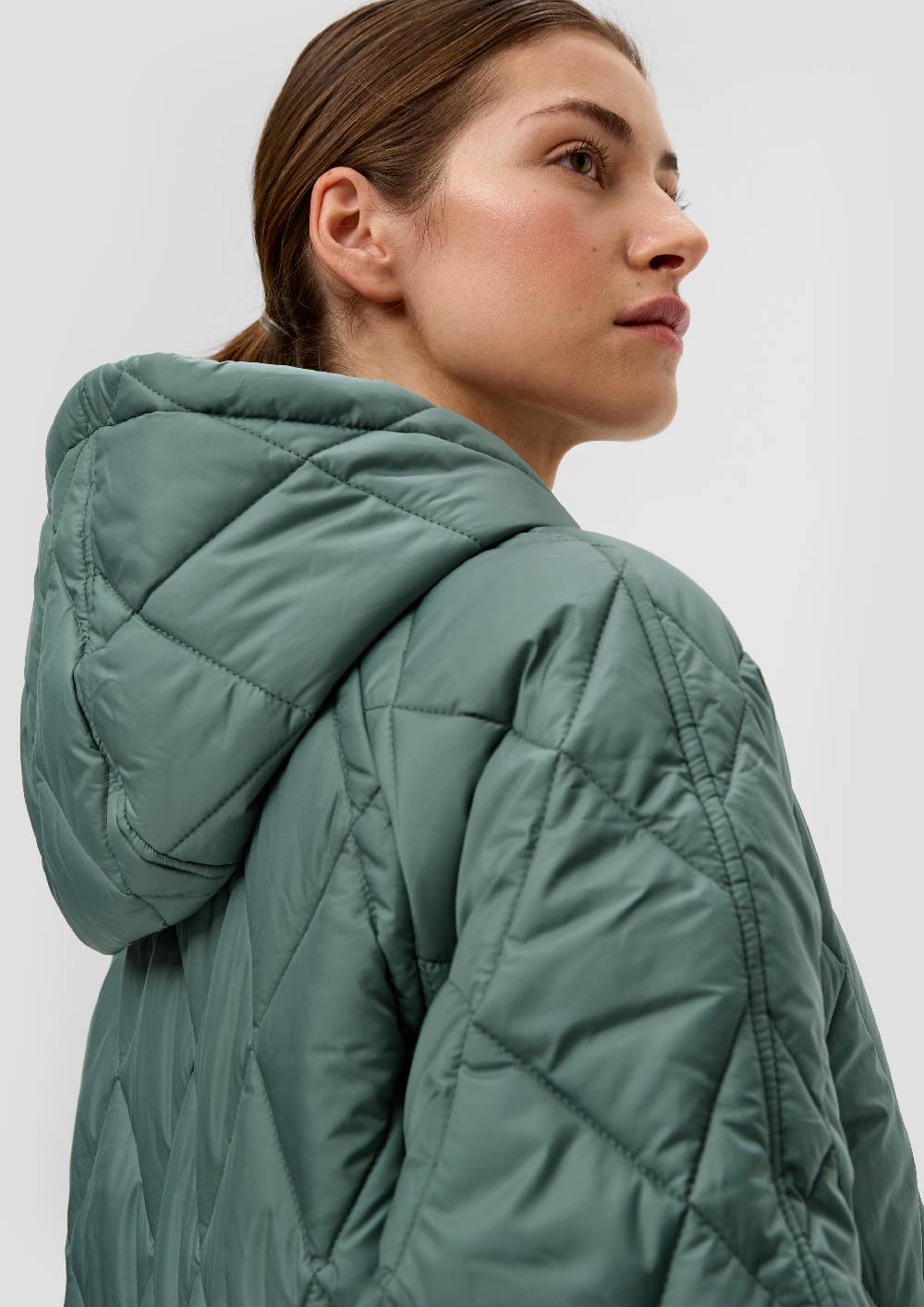 S.Oliver Oversize Mantel mit abgerundetem Saum Blitzverkäufe