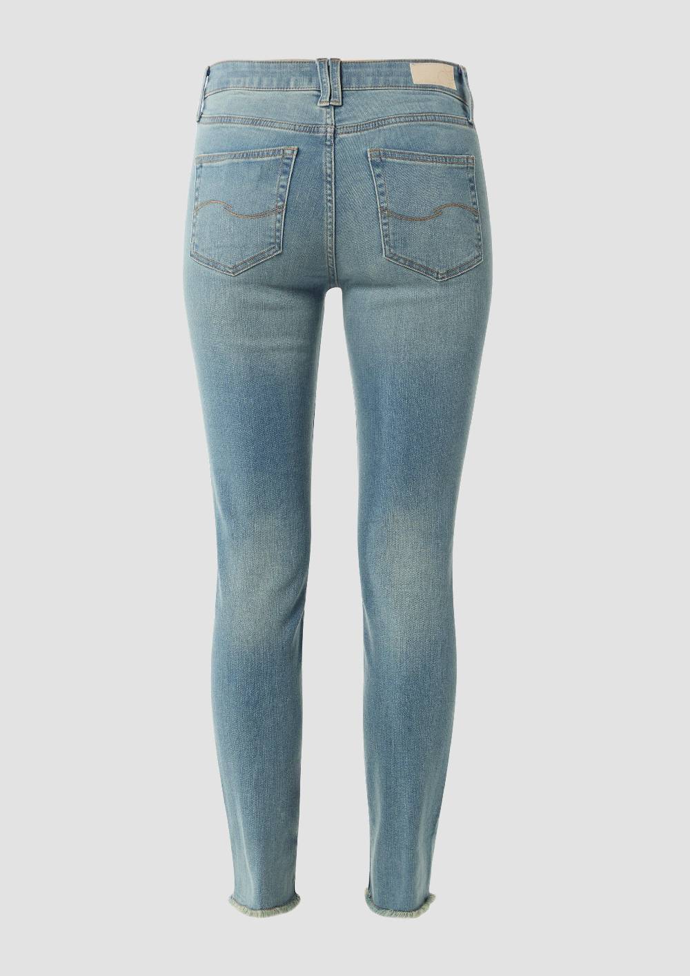 S.Oliver Ankle-Jeans Sadie / Mid Rise / Skinny Leg / Super Stretch Günstig kaufen