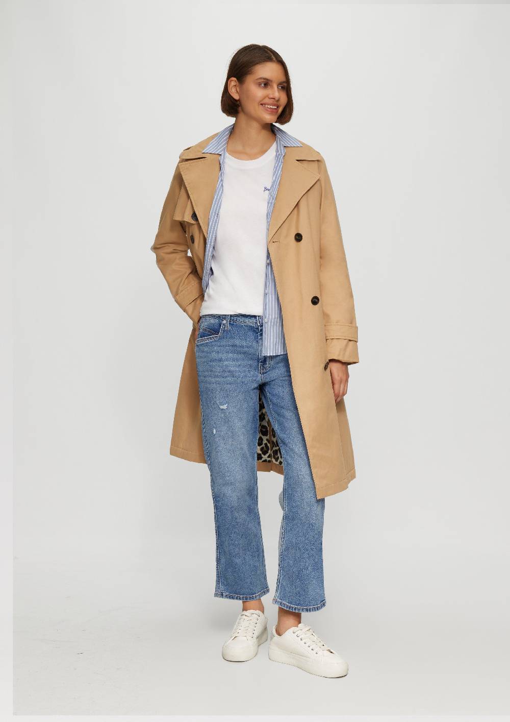 S.Oliver Cropped Jeans Karolin / Regular Fit / Mid Rise / Straight Leg Großer Ausverkauf