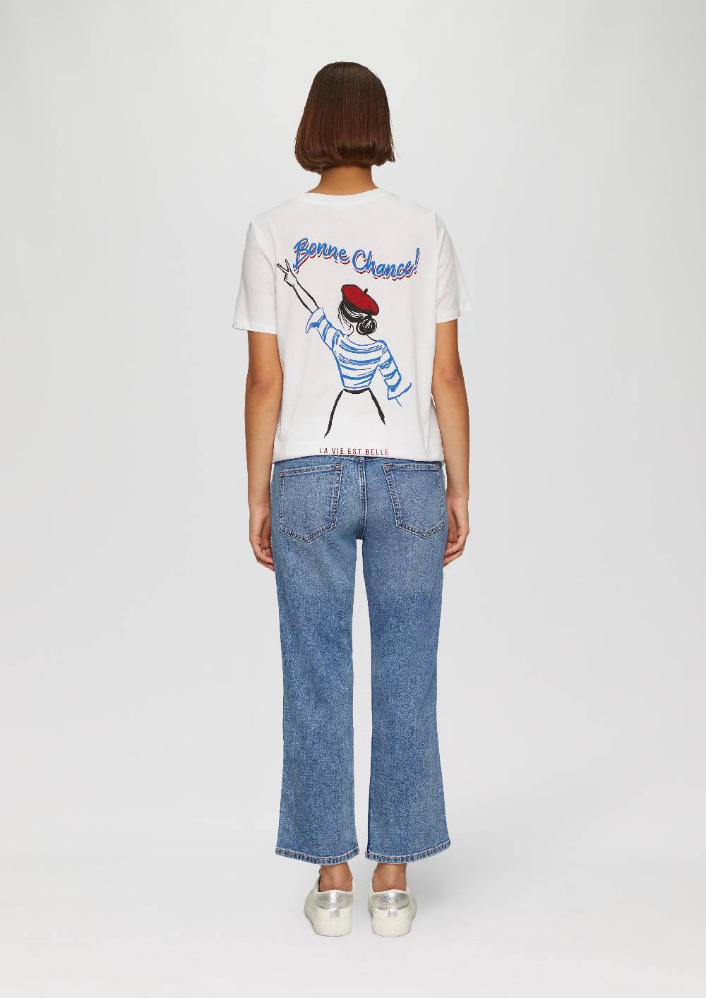 S.Oliver Cropped Jeans Karolin / Regular Fit / Mid Rise / Straight Leg Großer Ausverkauf