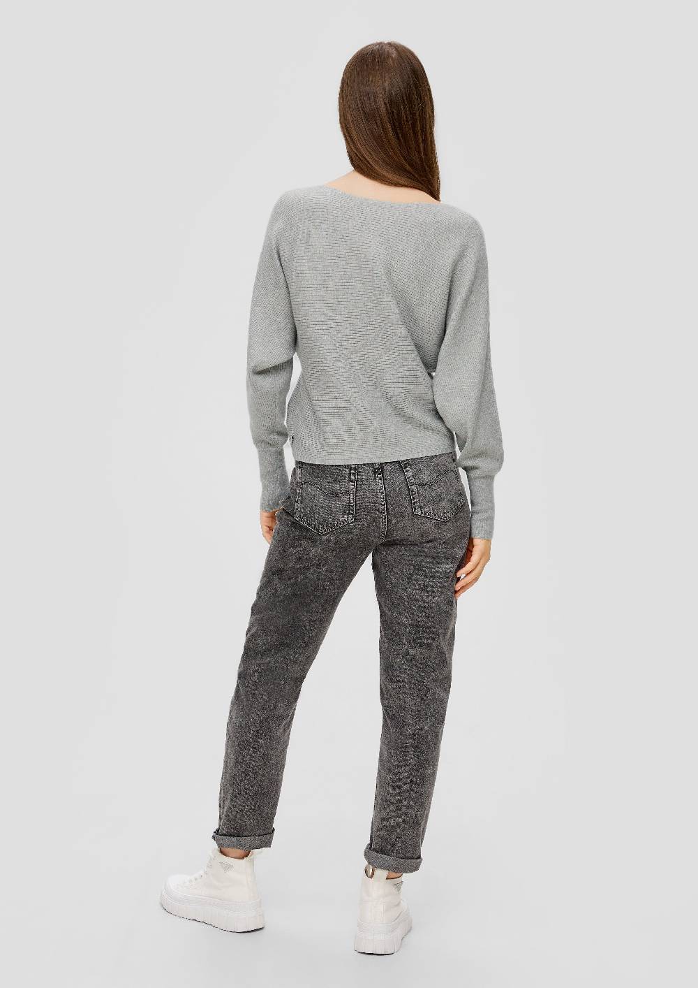 S.Oliver Rippstrickpulli mit Fledermausarm Weihnachtsangebot