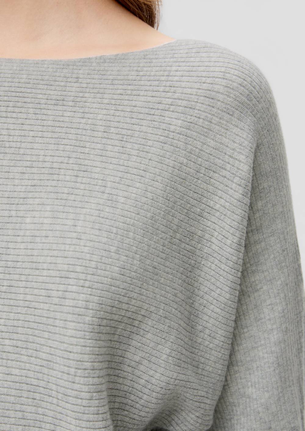 S.Oliver Rippstrickpulli mit Fledermausarm Weihnachtsangebot