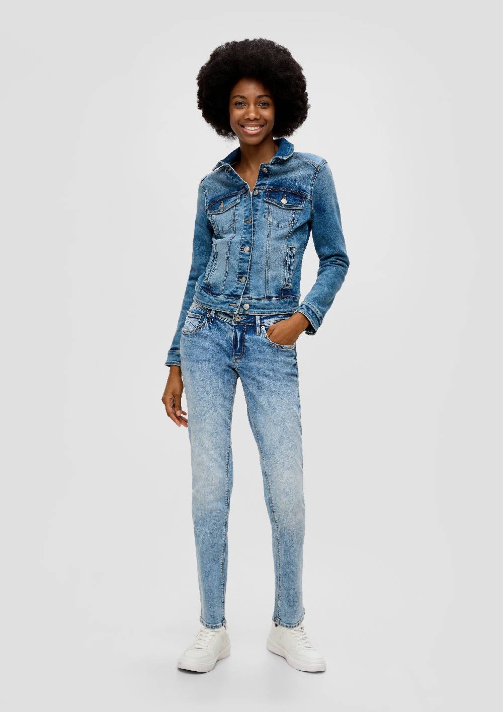 S.Oliver Klassische Jeansjacke Valentinstagsangebot