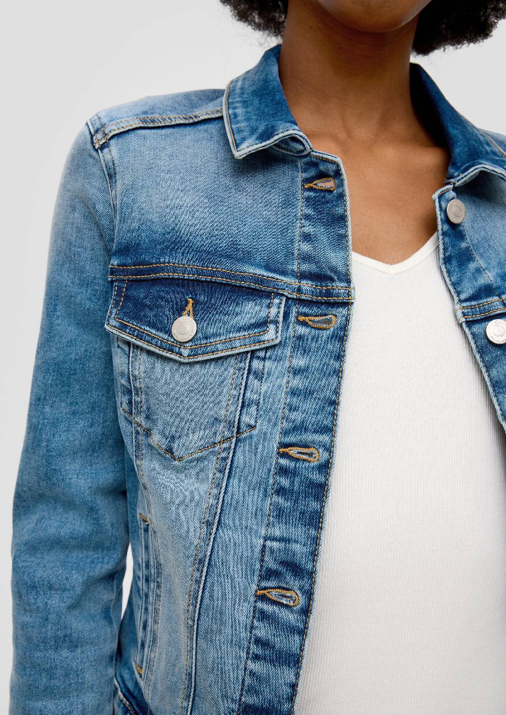 S.Oliver Klassische Jeansjacke Valentinstagsangebot