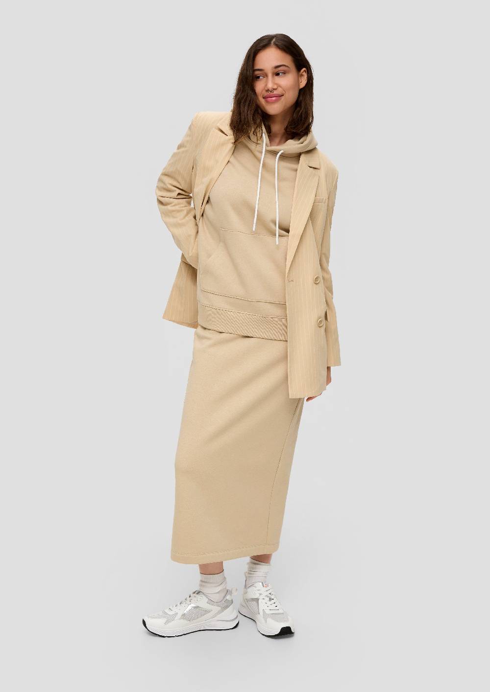 S.Oliver Kapuzensweatshirt im Loose Fit Heißer Verkauf