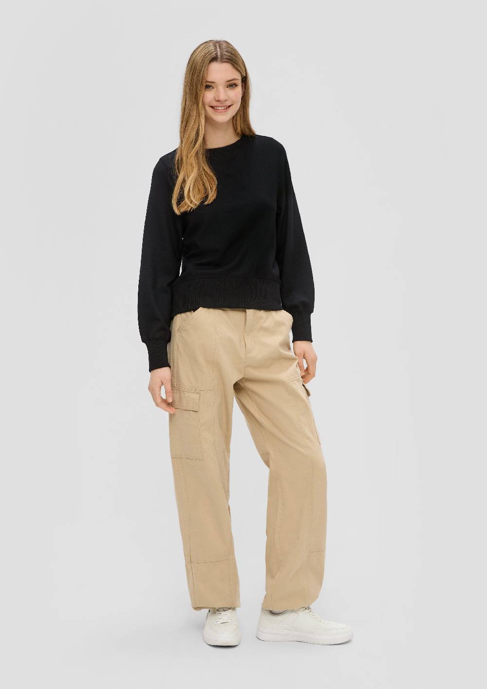 S.Oliver Sweatshirt aus Interlockjersey Top Angebot
