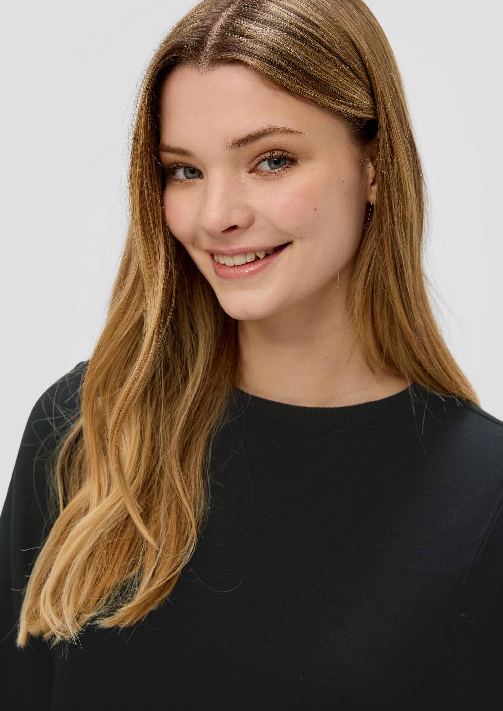 S.Oliver Sweatshirt aus Interlockjersey Top Angebot