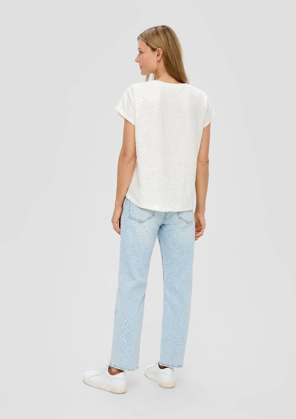 S.Oliver Cropped-Jeans Karolin / Regular Fit / Mid Rise / Straight Leg Große Rabatte