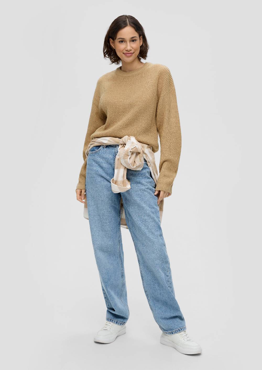 S.Oliver Leichter Sommerstrickpullover im Relaxed Fit Räumungsverkauf