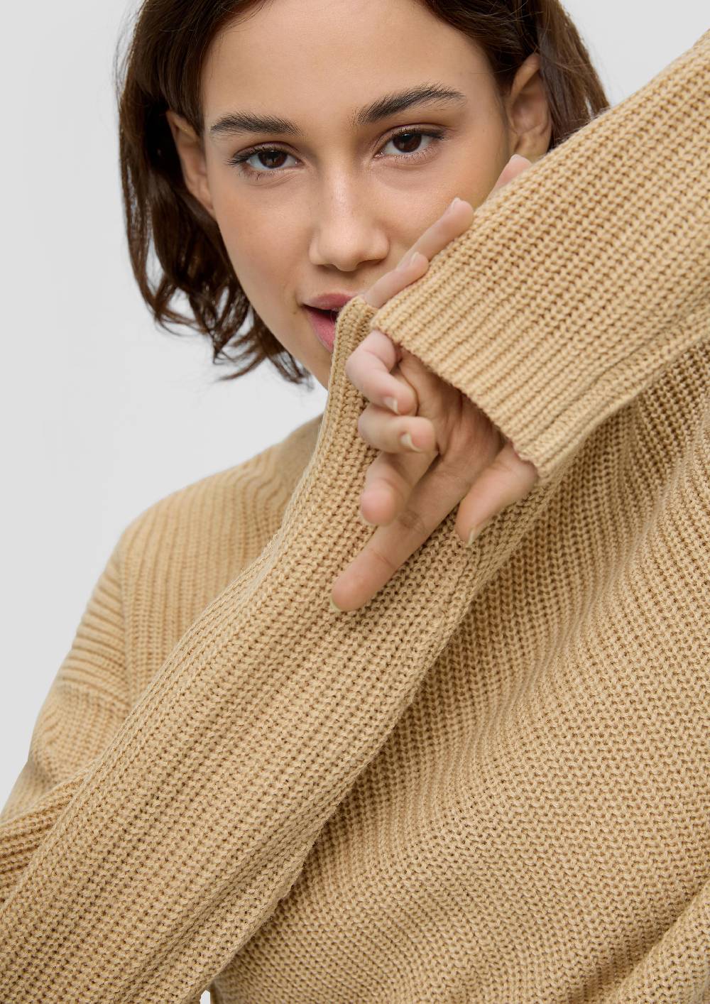 S.Oliver Leichter Sommerstrickpullover im Relaxed Fit Räumungsverkauf