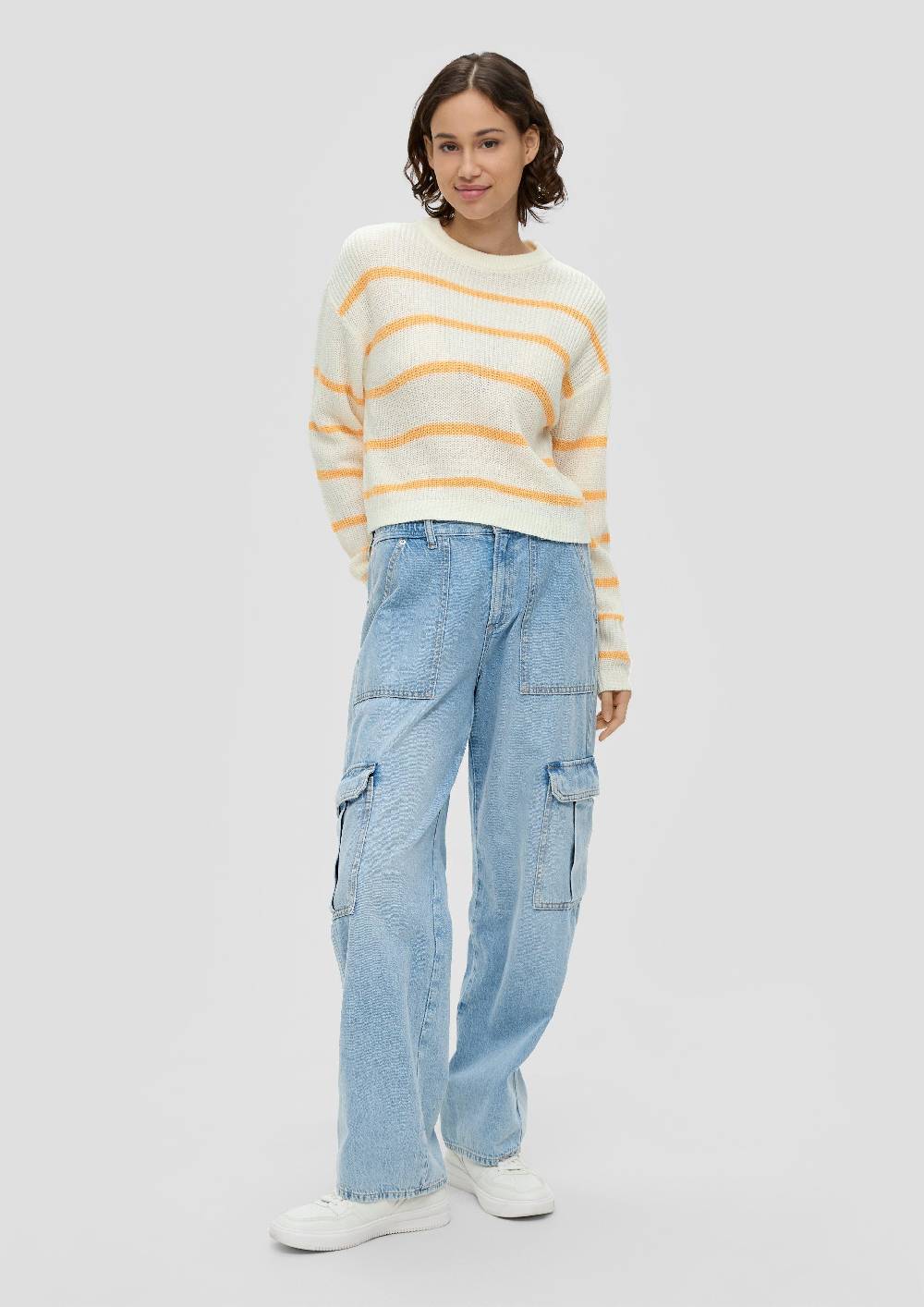 S.Oliver Leichter Sommerstrickpullover im Relaxed Fit Tägliche Deals