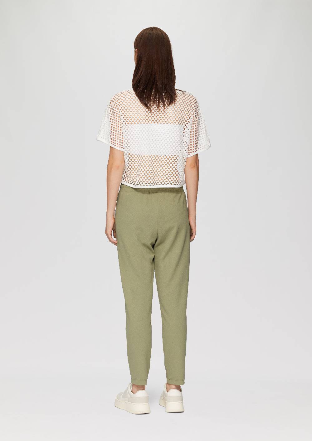 S.Oliver Jogpants aus Interlock-Crêpe Riesige Ersparnisse
