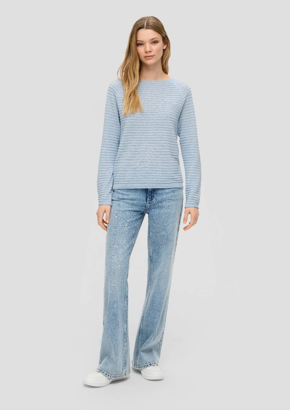 S.Oliver Strickpullover mit Streifen-Optik VIP-Rabatte