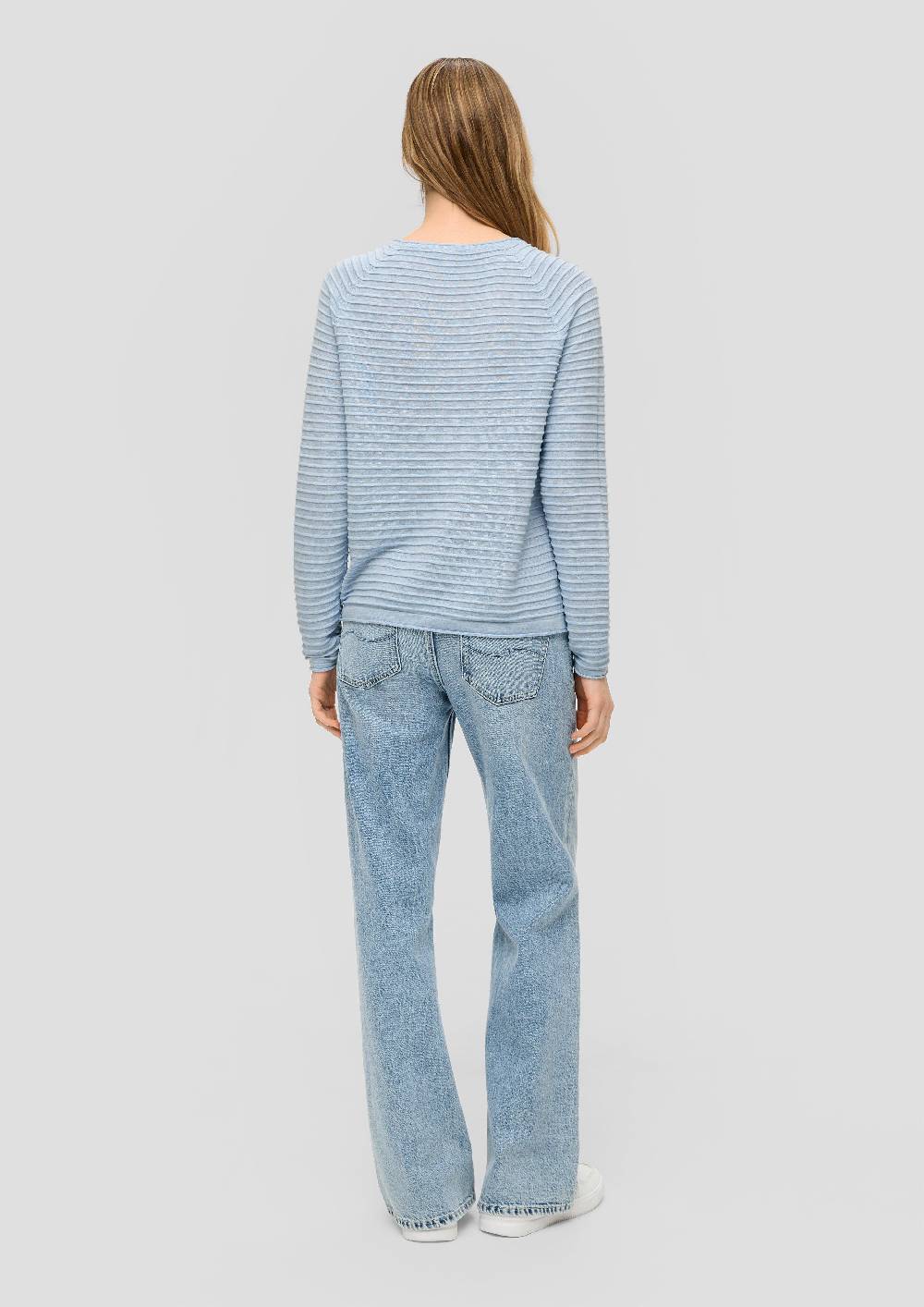S.Oliver Strickpullover mit Streifen-Optik VIP-Rabatte