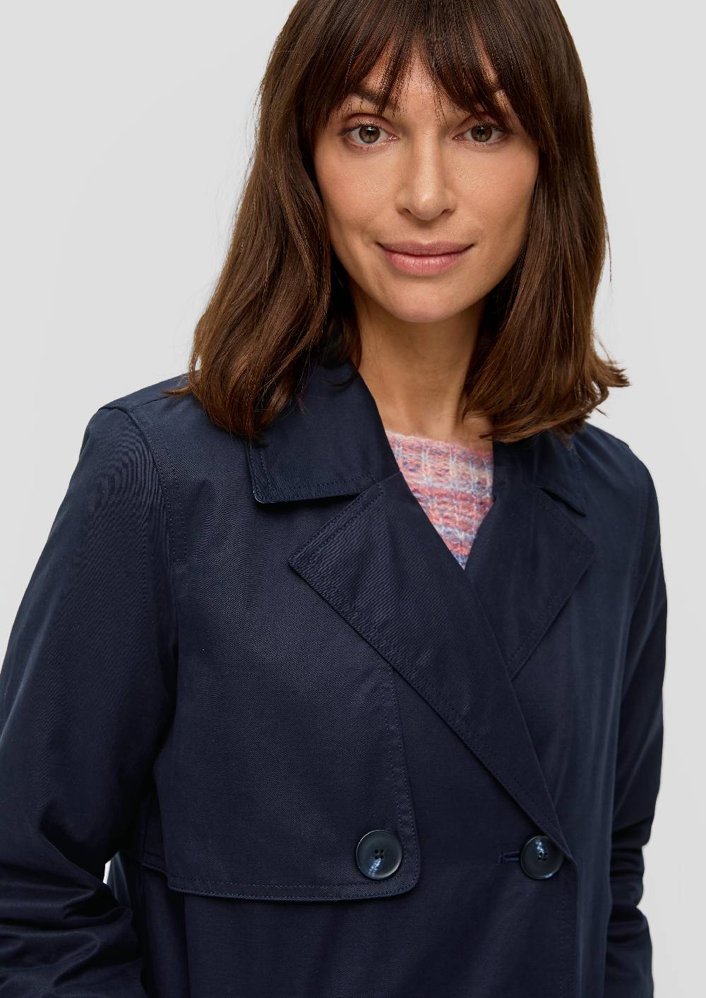 S.Oliver Cabanjacke aus Baumwollmix Kostenlose Rückgabe
