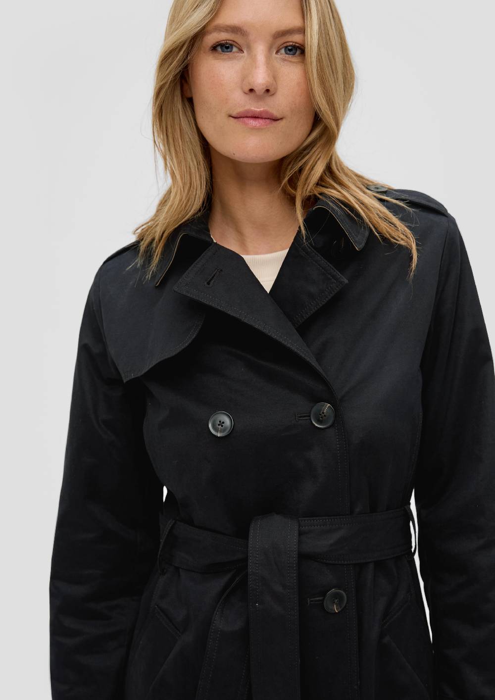 S.Oliver Langer Trench-Coat Begrenzte Freigabe