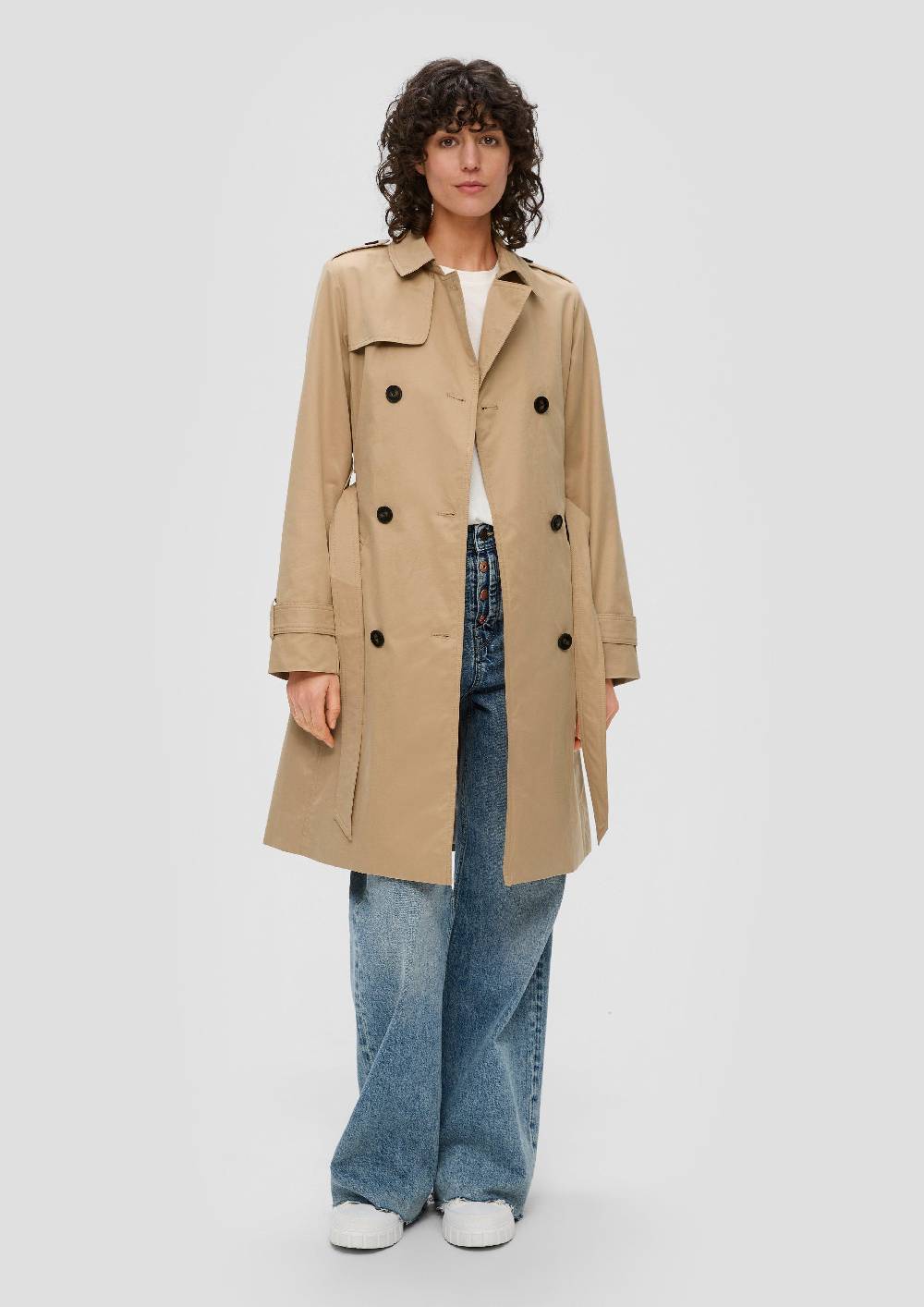 S.Oliver Langer Trench-Coat Letzte 3 Tage