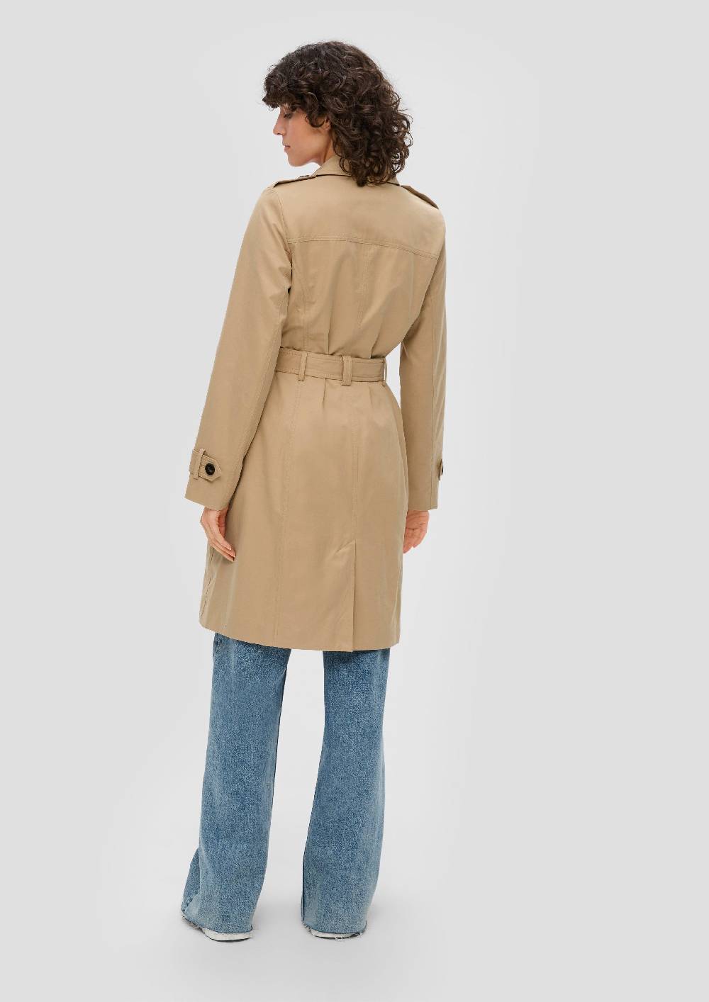 S.Oliver Langer Trench-Coat Letzte 3 Tage