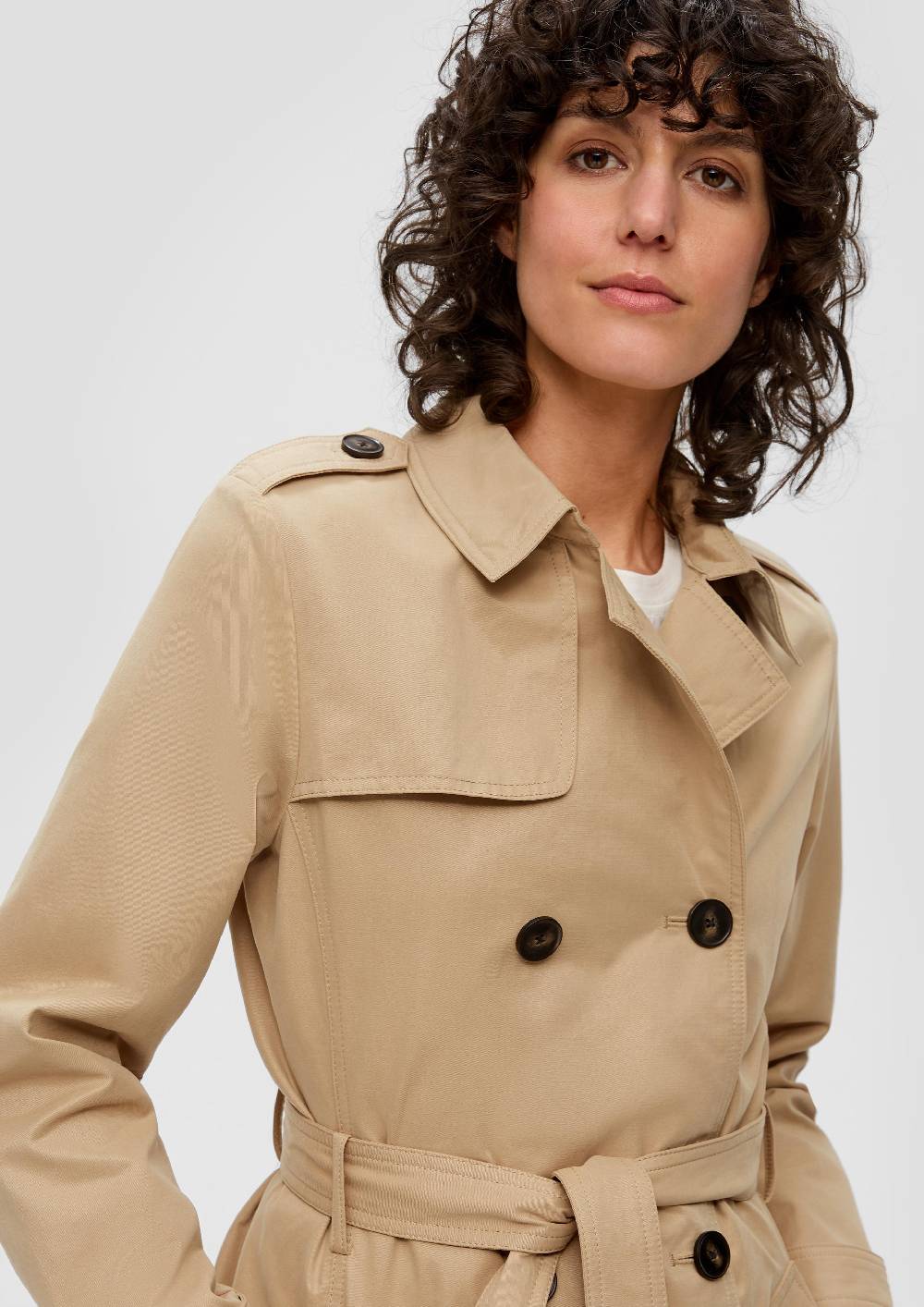 S.Oliver Langer Trench-Coat Letzte 3 Tage