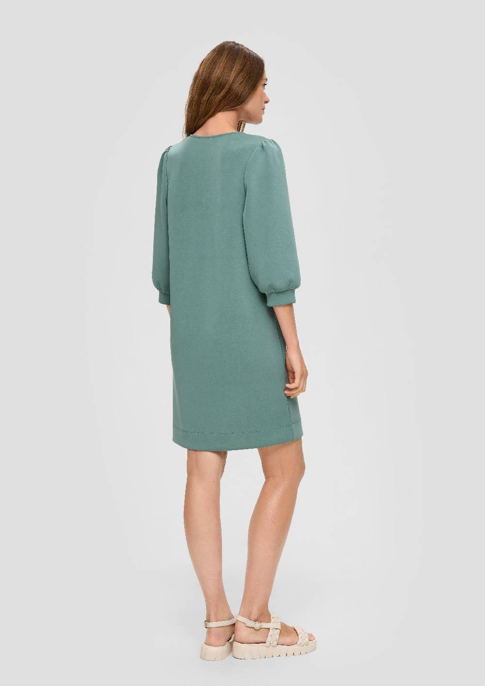 S.Oliver Softshell-Kleid mit V-Ausschnitt Letzter Tag