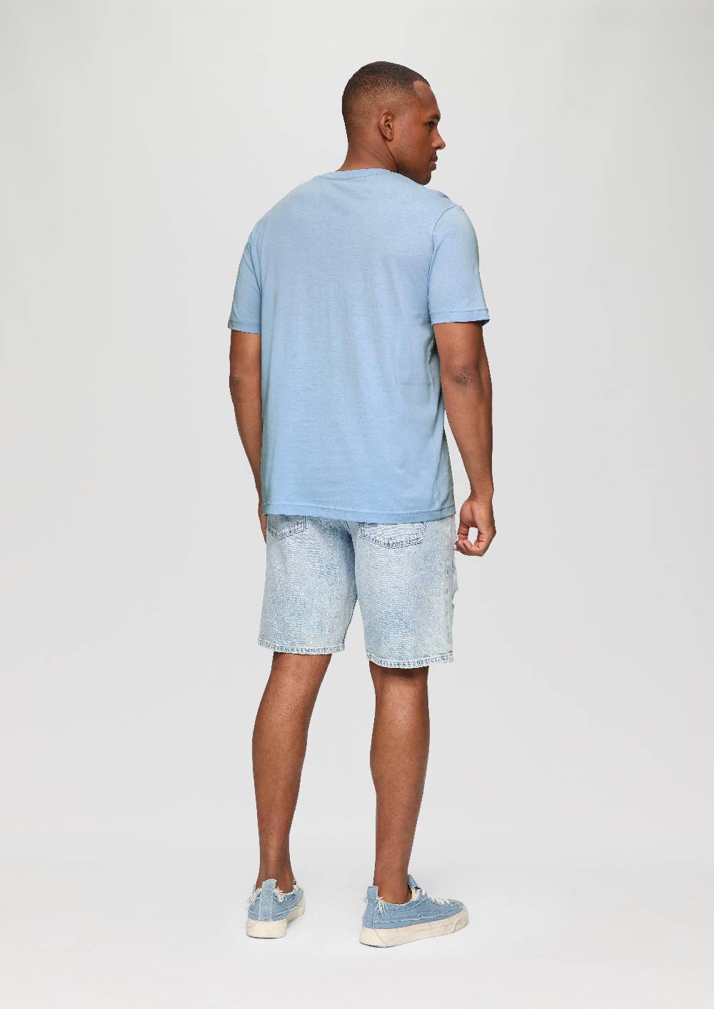 S.Oliver T-Shirt aus Jersey mit Frontprint Vierteljährliche Förderung