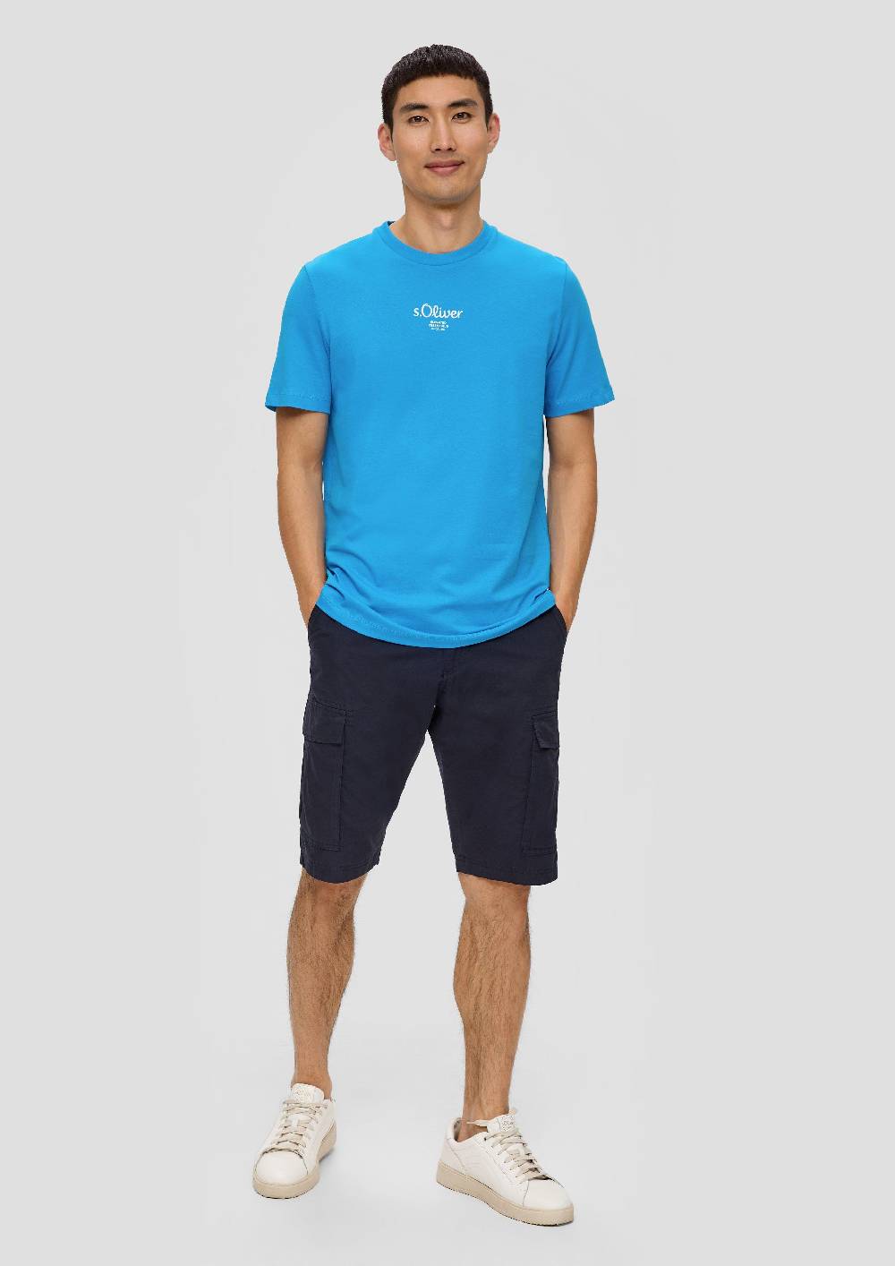 S.Oliver T-Shirt mit Logo-Print Fabrikladen