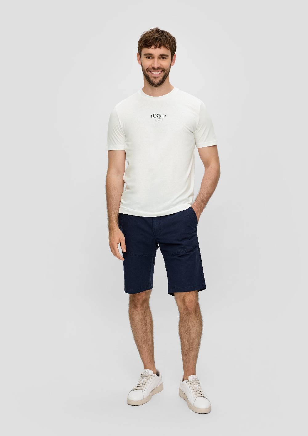 S.Oliver T-Shirt mit Logo-Print Begrenzt auf 3 Tage