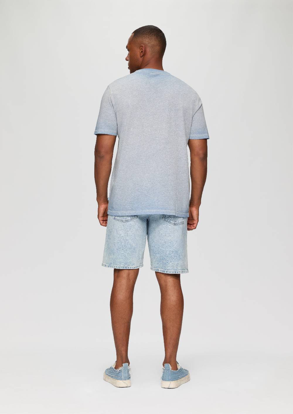 S.Oliver T-Shirt aus Baumwollmix mit Wascheffekt Black Friday Preise