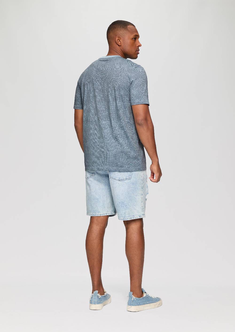 S.Oliver T-Shirt mit All-over-Print zollfrei