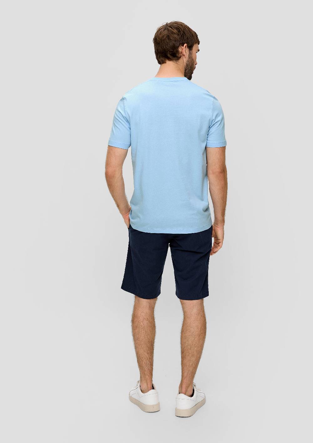 S.Oliver T-Shirt aus Baumwolle mit Label-Print Outlet