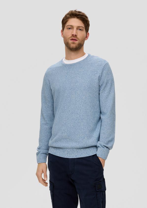 S.Oliver Feinstrickpullover mit Crew Neck Angebote