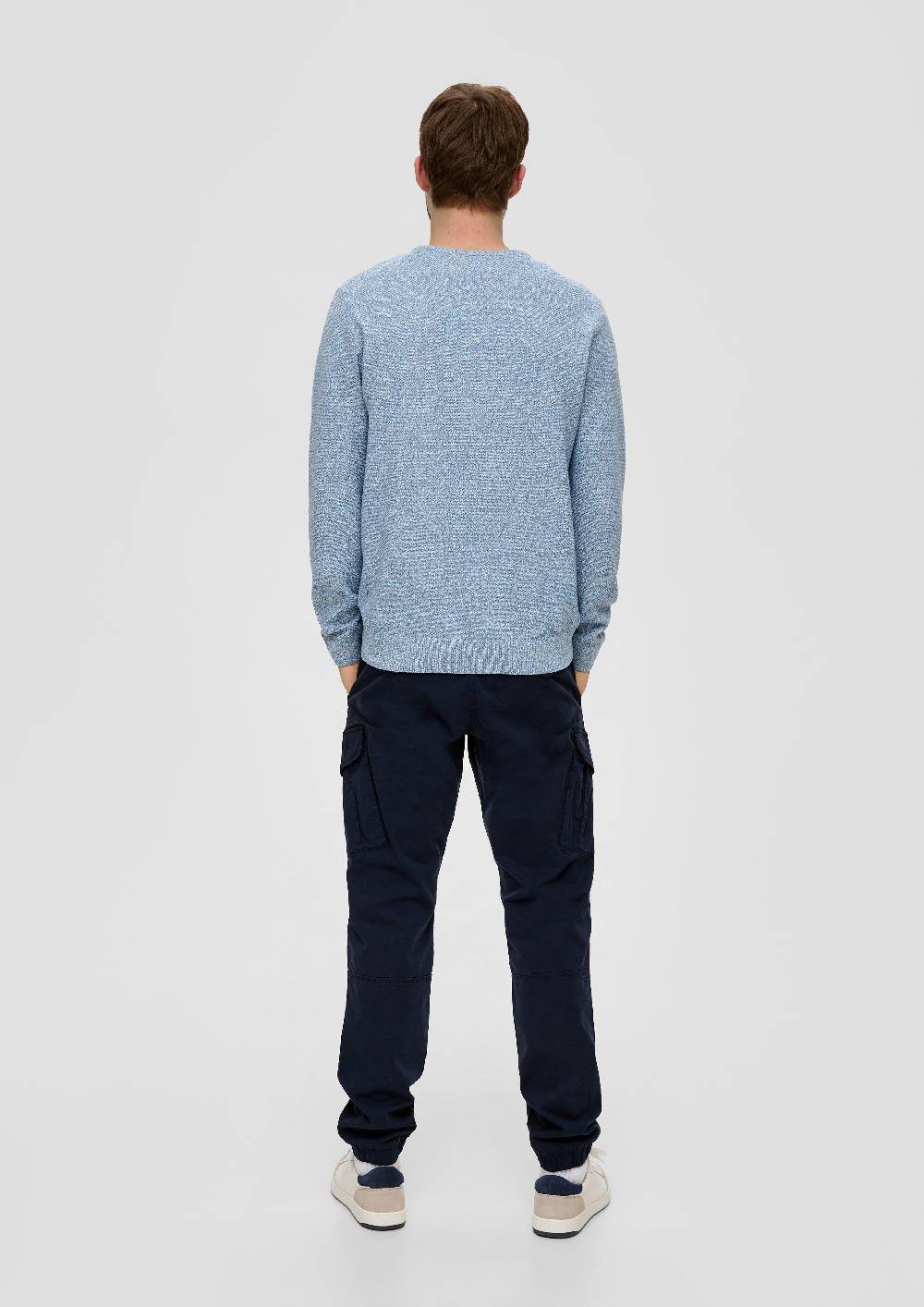 S.Oliver Feinstrickpullover mit Crew Neck Angebote