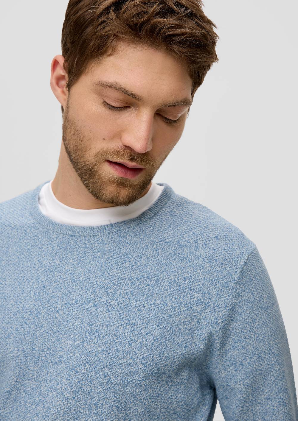 S.Oliver Feinstrickpullover mit Crew Neck Angebote