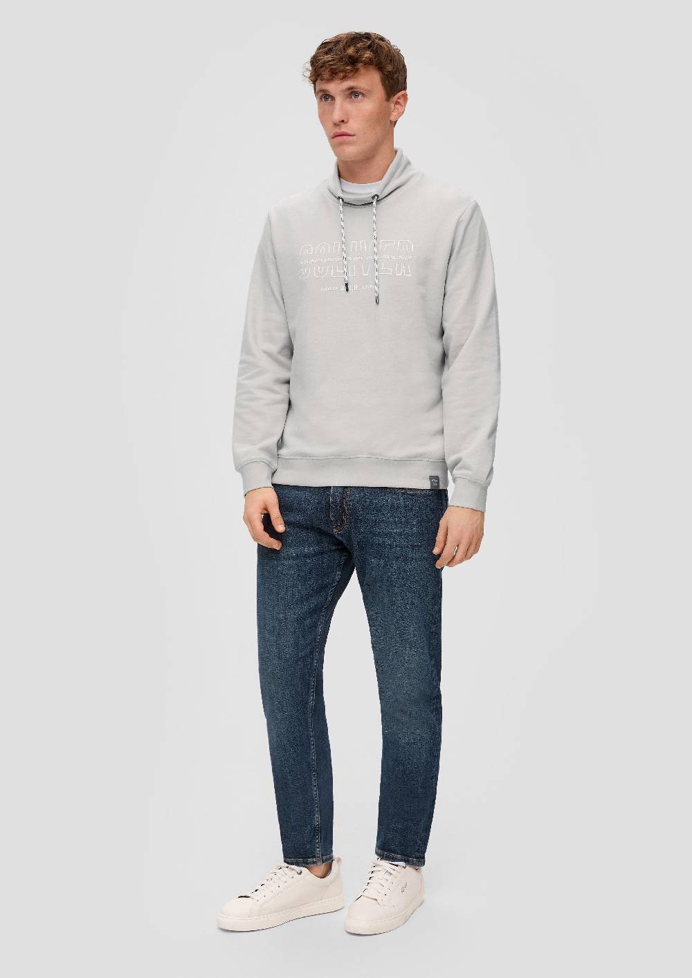 S.Oliver Sweatshirt mit Logo-Print Hotsell
