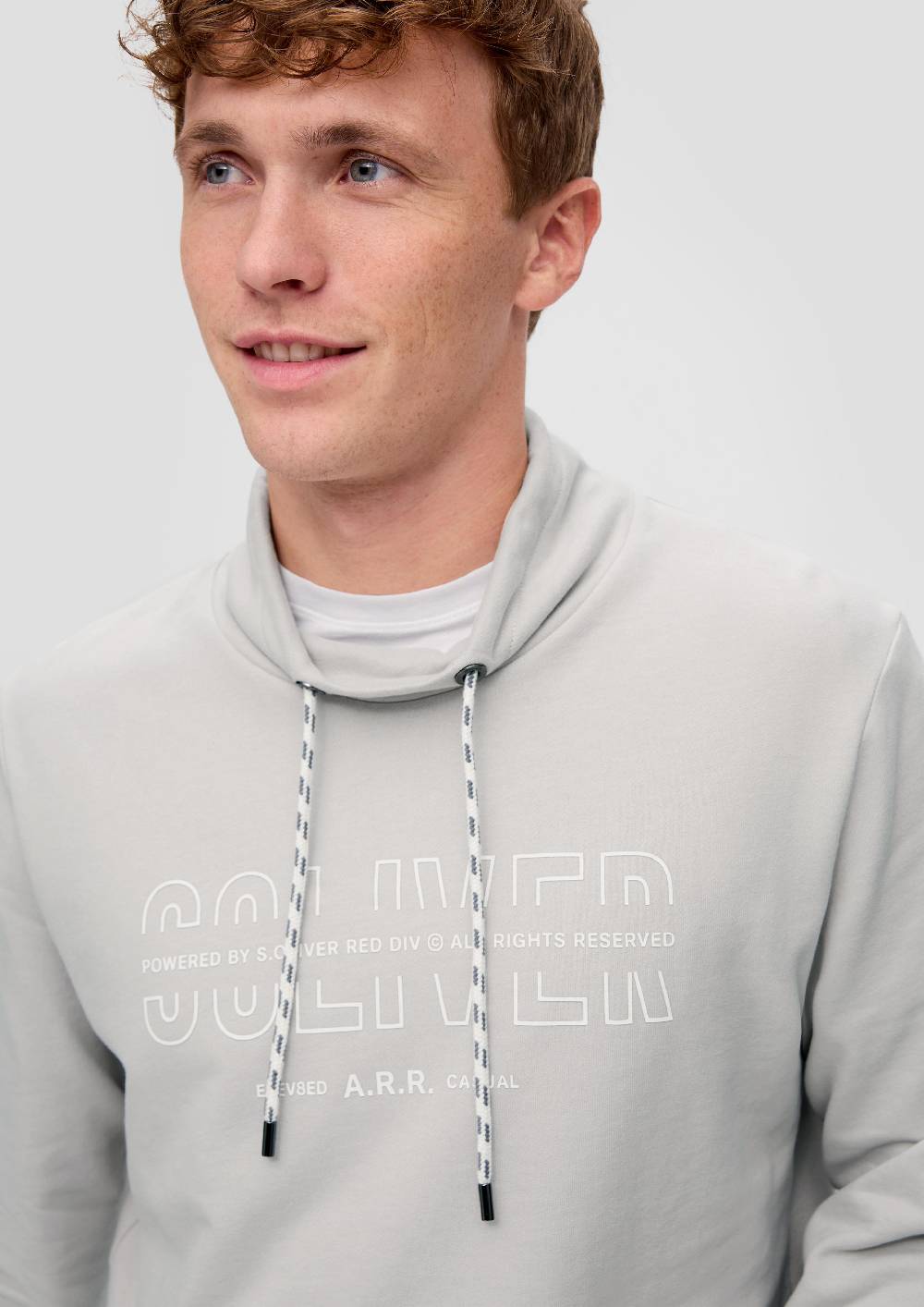 S.Oliver Sweatshirt mit Logo-Print Hotsell