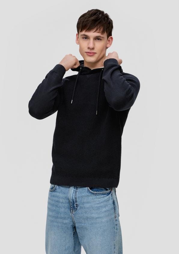 S.Oliver Strickpullover mit Kapuze Günstiger Verkauf