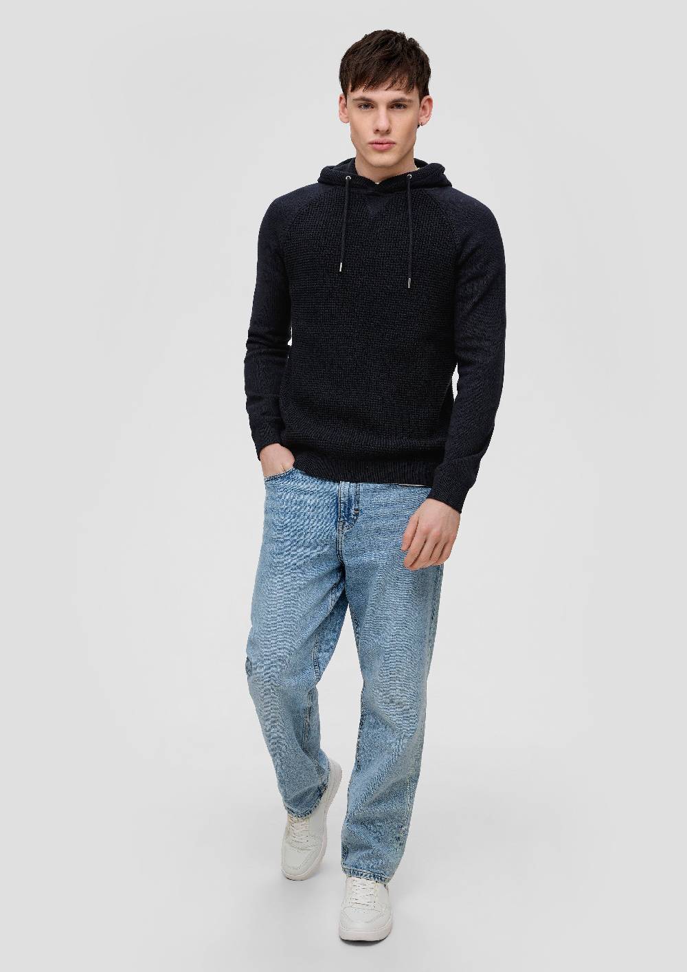 S.Oliver Strickpullover mit Kapuze Günstiger Verkauf