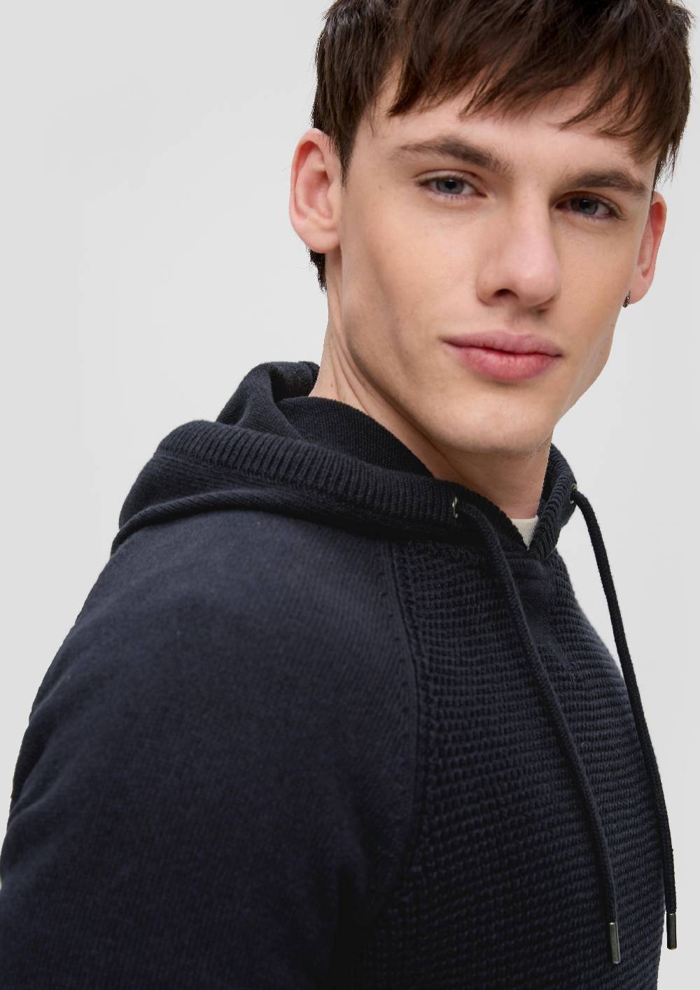 S.Oliver Strickpullover mit Kapuze Günstiger Verkauf