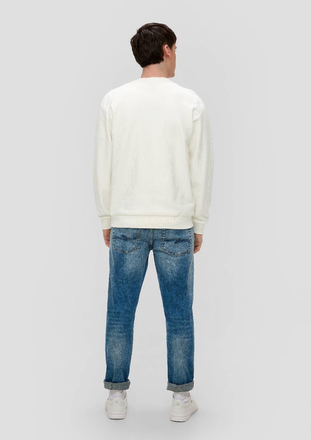 S.Oliver Sweatshirt mit Rippstruktur Meist gekauft