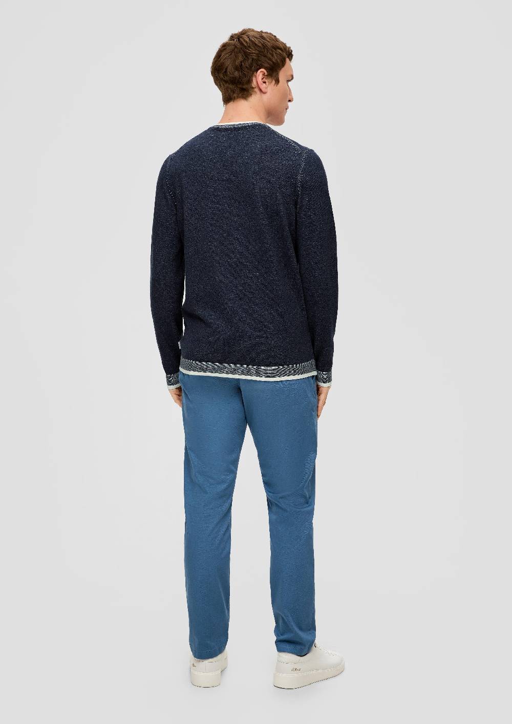 S.Oliver Strickpullover in melierter Optik Kostenloser Versand
