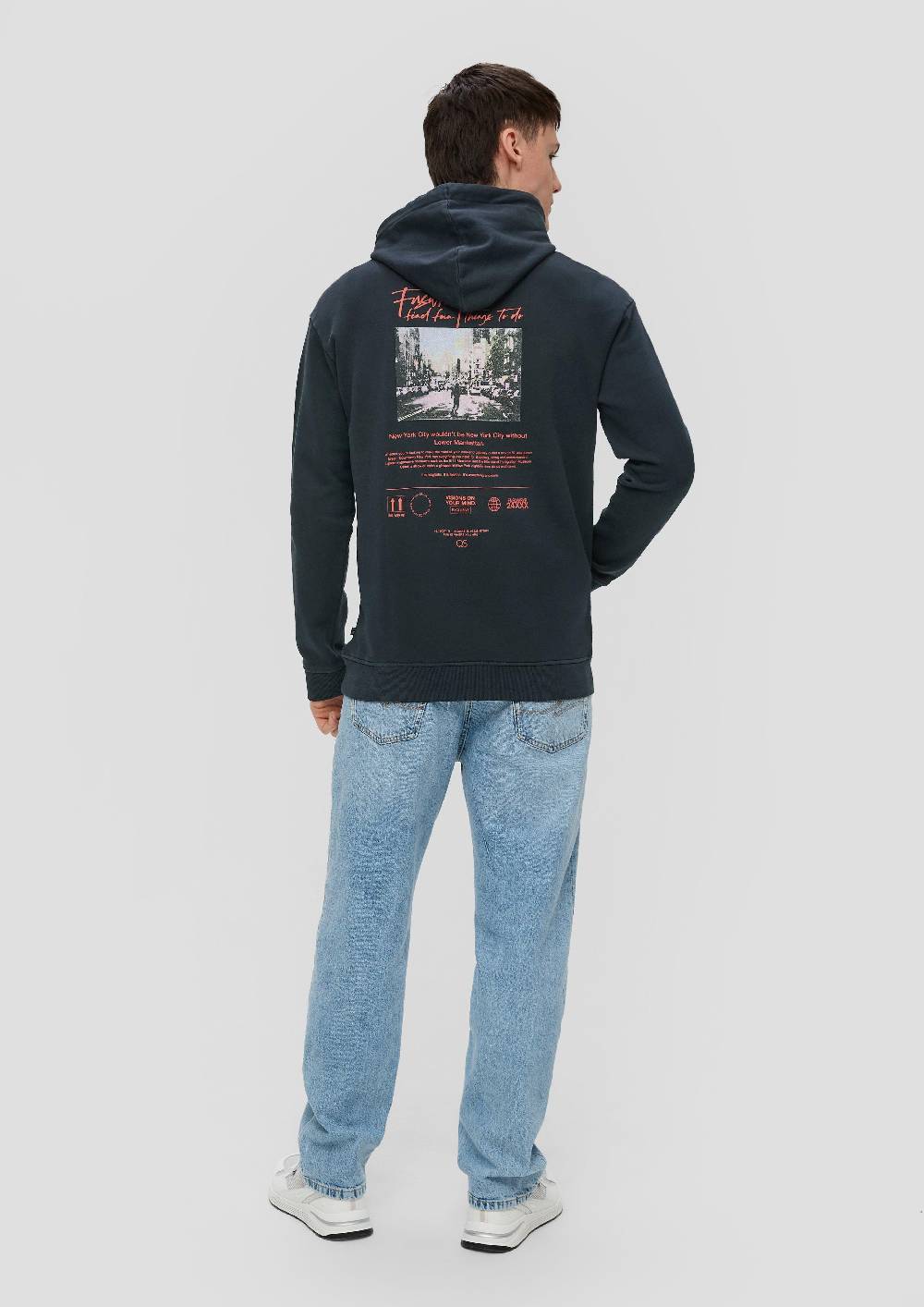 S.Oliver Hoodie mit Rückenprint Günstig kaufen