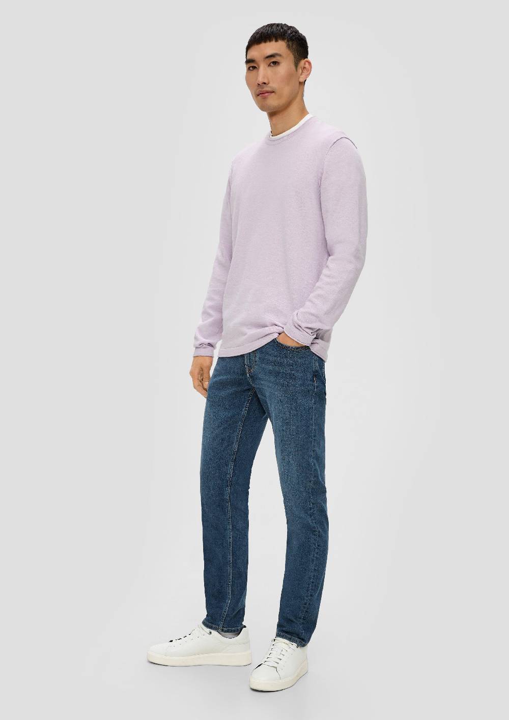 S.Oliver Strickpullover mit Rollkante Großer Ausverkauf