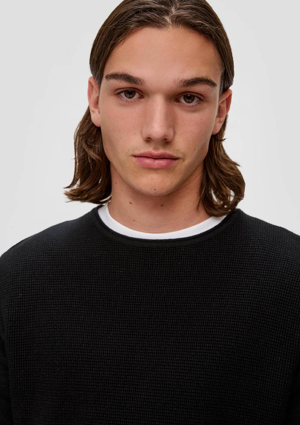S.Oliver Strickpullover mit Musterstruktur Flash Sale