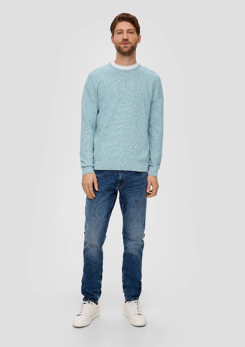 S.Oliver Feinstrickpullover mit Crew Neck Online Shopping